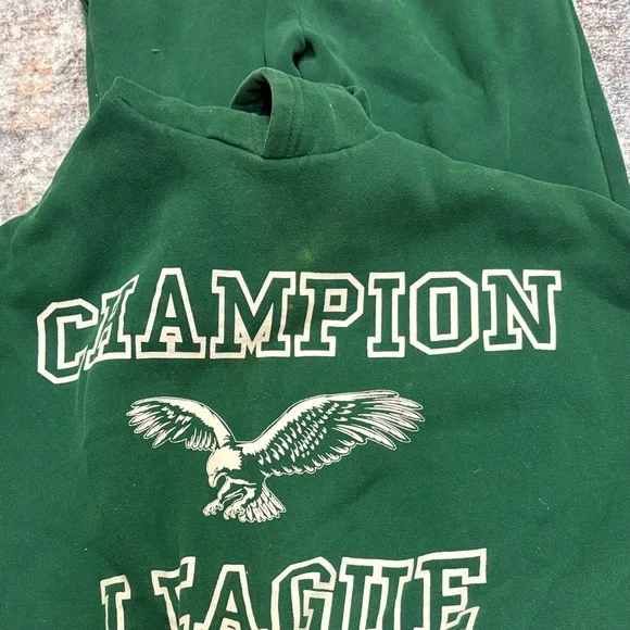 Edikted Green Champion League Hoodie and Sweatpants Set - Picture 4 of 4